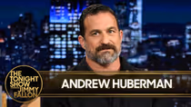 Andrew Huberman Demonstrates Eye-Movement Trick for Better Sleep on Fallon
