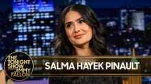 Salma Hayek Pinault Reveals Angelina Jolie Directed Her and Talks GROWN UPS 3