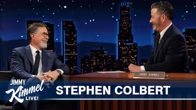Stephen Colbert on THE LATE SHOW's Seven Emmy Wins and Gifting Jimmy His Captain America Shield