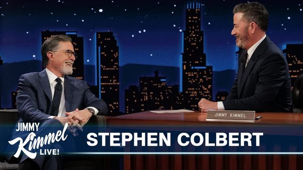 Stephen Colbert on THE LATE SHOW's Seven Emmy Wins and Gifting Jimmy His Captain America Shield