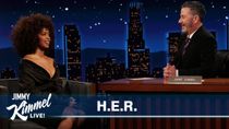 H.E.R. Recalls Being Voted California's Most Talented Kid on KIMMEL