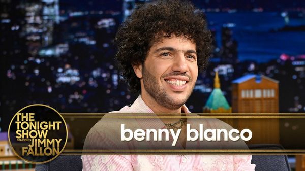 Benny Blanco Reveals He Froze Wedding Cake for Selena Gomez Anniversary on Fallon
