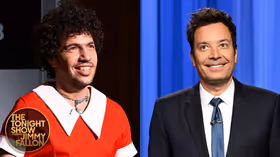 benny blanco Crashes Fallon's Monologue to Pitch Himself for Broadway's ANNIE
