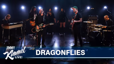 Dragonflies Make TV Debut Performing 'Slower' on JIMMY KIMMEL LIVE