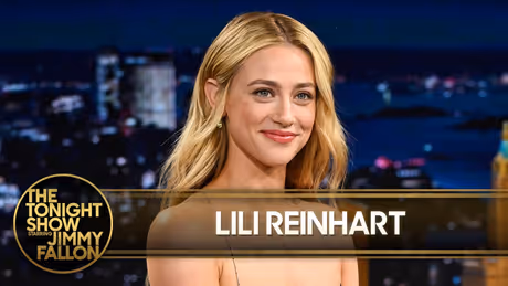 Lili Reinhart Was Nervous to Dance in BTS' SWIM Video on THE TONIGHT SHOW Photo