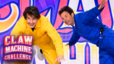 Tom Cruise Gets Lowered Into a Claw Machine Challenge on Fallon