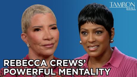 Rebecca Crews Returns to TAMRON HALL With Parkinson's Update, Family in Tow Photo