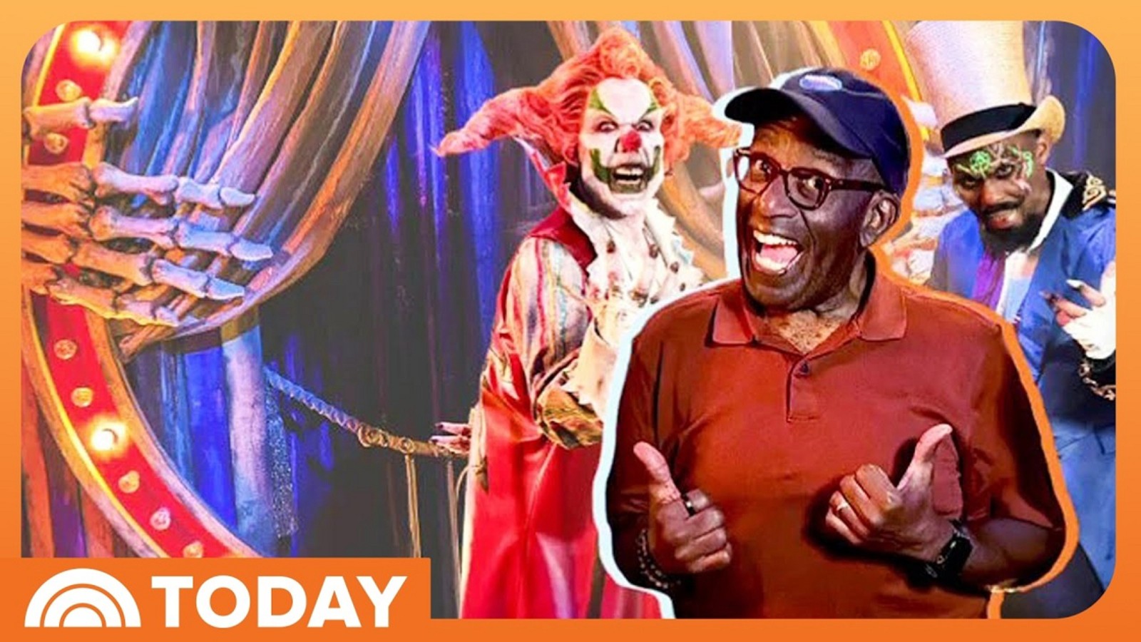 Al Roker Tours 'Sinners' Haunted House at Halloween Horror Nights' 35th Year