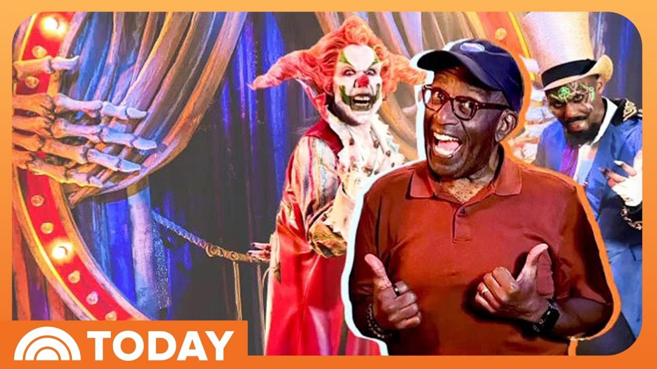Al Roker Tours 'Sinners' Haunted House at Halloween Horror Nights' 35th Year Video