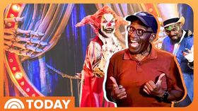 Al Roker Tours 'Sinners' Haunted House at Halloween Horror Nights' 35th Year