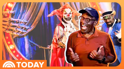 Al Roker Tours 'Sinners' Haunted House at Halloween Horror Nights' 35th Year