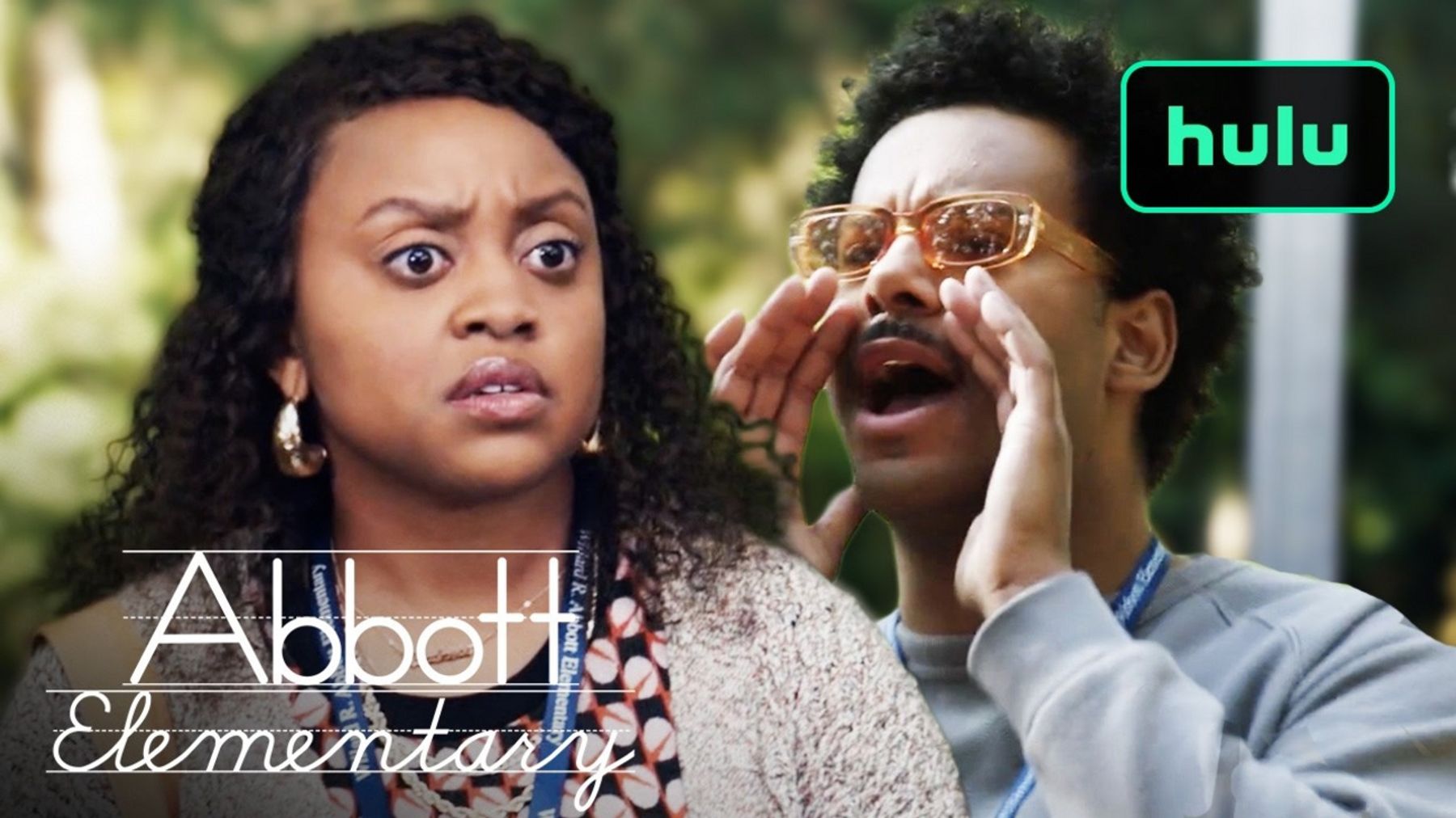 Janine And Tyriq Panic Over A Missing Student In New ABBOTT ELEMENTARY Zoo Clip
