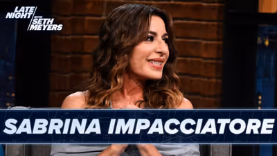 Sabrina Impacciatore Says She Improvised Her Whole THE PAPER Audition