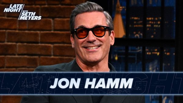 Jon Hamm Reveals He and Wife Anna Osceola Are Expecting First Child on LATE NIGHT