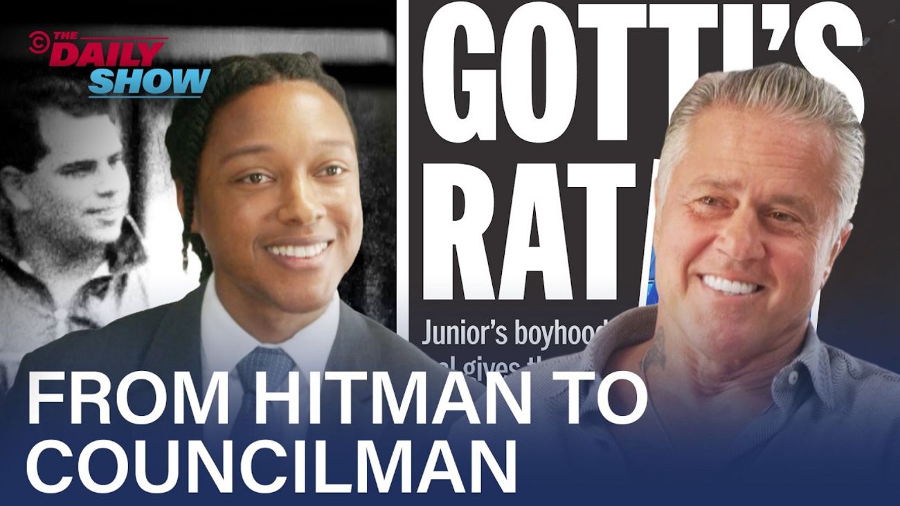 Ex-Mob Enforcer John Alite Explains His Path to NJ Councilman on THE DAILY SHOW Video