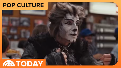 Ben Stiller Plays Up A Feline Twist For Stiller's Sodas Ad At Katz's Deli Photo