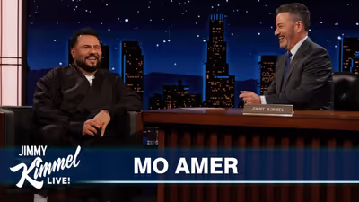 Mo Amer Talks Pierce Brosnan Friendship, USO Tour and Radio City Show on KIMMEL