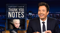Jimmy Fallon Writes Thank You Notes to Lady Gaga, Cows and Two-Factor Authentication