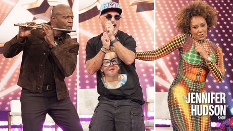 Terry Crews, Mel B & Howie Mandel Face Off in Wild Game on JENNIFER HUDSON SHOW Photo