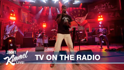 TV ON THE RADIO Performs WOLF LIKE ME on JIMMY KIMMEL LIVE