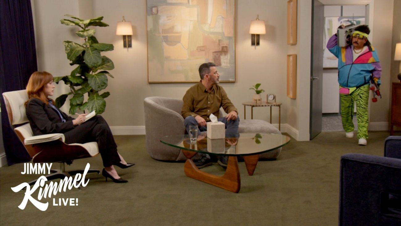 Molly Ringwald Plays Therapist to Jimmy Kimmel's Past Traumas on KIMMEL Video
