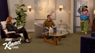 Molly Ringwald Plays Therapist to Jimmy Kimmel's Past Traumas on KIMMEL
