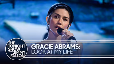 Gracie Abrams Performs LOOK AT MY LIFE on THE TONIGHT SHOW