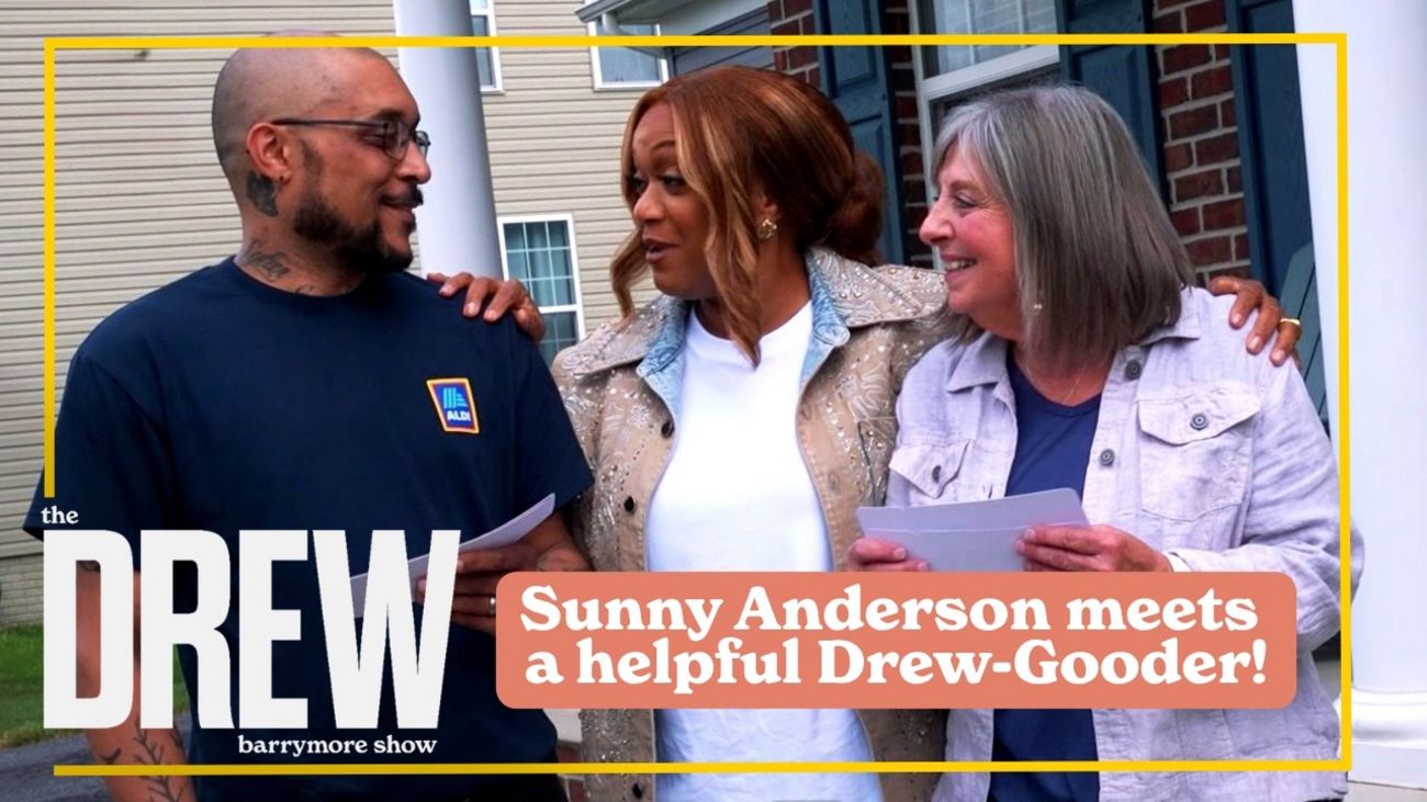 Sunny Anderson Meets Grocery Store Employee Hailed as a Good Samaritan Video