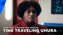STRANGE NEW WORLDS Clip: Uhura Time Travels to Stop a Future Tragedy