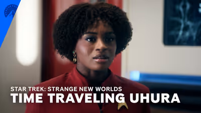 STRANGE NEW WORLDS Clip: Uhura Time Travels to Stop a Future Tragedy
