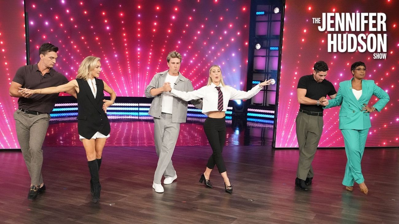 Jackson Olson Gets DWTS Dance Lessons on JHUD Show Video