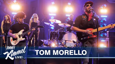 Tom Morello Performs SOLDIER IN THE ARMY OF LOVE on JIMMY KIMMEL LIVE