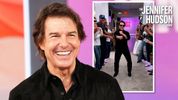Tom Cruise Revisits RISKY BUSINESS Dance Moves in Spirit Tunnel on JHUD SHOW Video