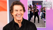 Tom Cruise Revisits RISKY BUSINESS Dance Moves in Spirit Tunnel on JHUD SHOW