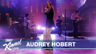 Audrey Hobert Performs CHATEAU Live on JIMMY KIMMEL LIVE