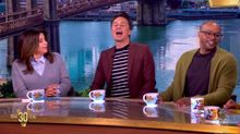 Zach Braff And Donald Faison Talk SCRUBS Bond And Podcast Return On THE VIEW