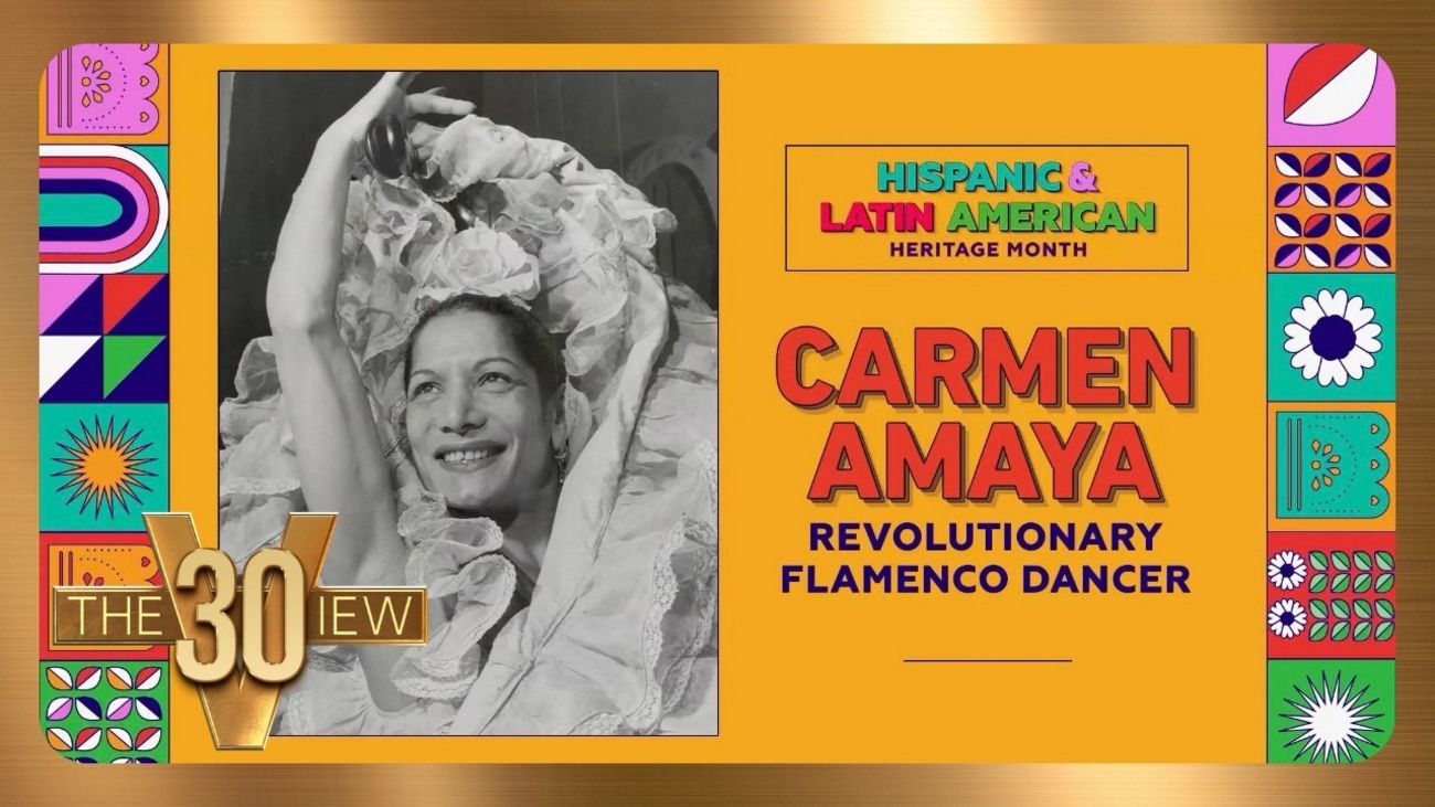 THE VIEW Honors Flamenco Pioneer Carmen Amaya For Hispanic Heritage Month Video