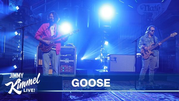 Goose Performs GOOD TIMES // END TIMES on JIMMY KIMMEL LIVE in Brooklyn