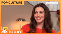 Anne Hathaway Marks End of VERITY Press Tour With a Literal Disappearing Act