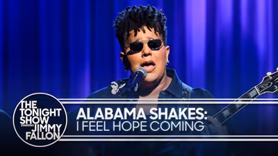 Alabama Shakes Perform I FEEL HOPE COMING on THE TONIGHT SHOW