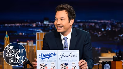 Jimmy Fallon Unveils Yankees and Dodgers Baby Books for MLB Partnership