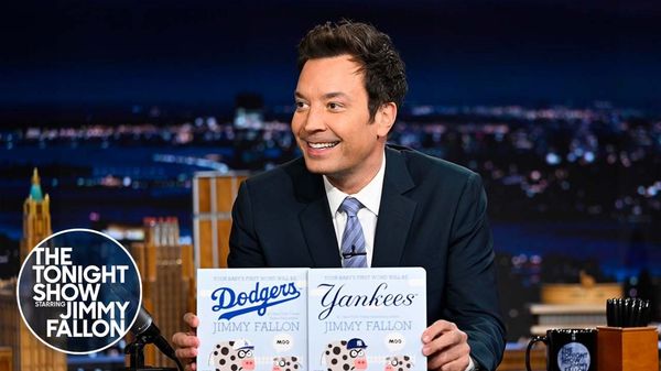 Jimmy Fallon Unveils Yankees and Dodgers Baby Books for MLB Partnership