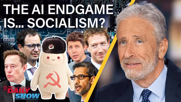 Jon Stewart Grills Meta's Muse AI Chatbot on THE DAILY SHOW