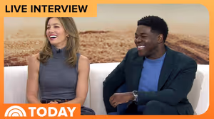 Jessica Biel and Sam Richardson Talk Stunts and Superstitions in MATCHBOX: THE MOVIE