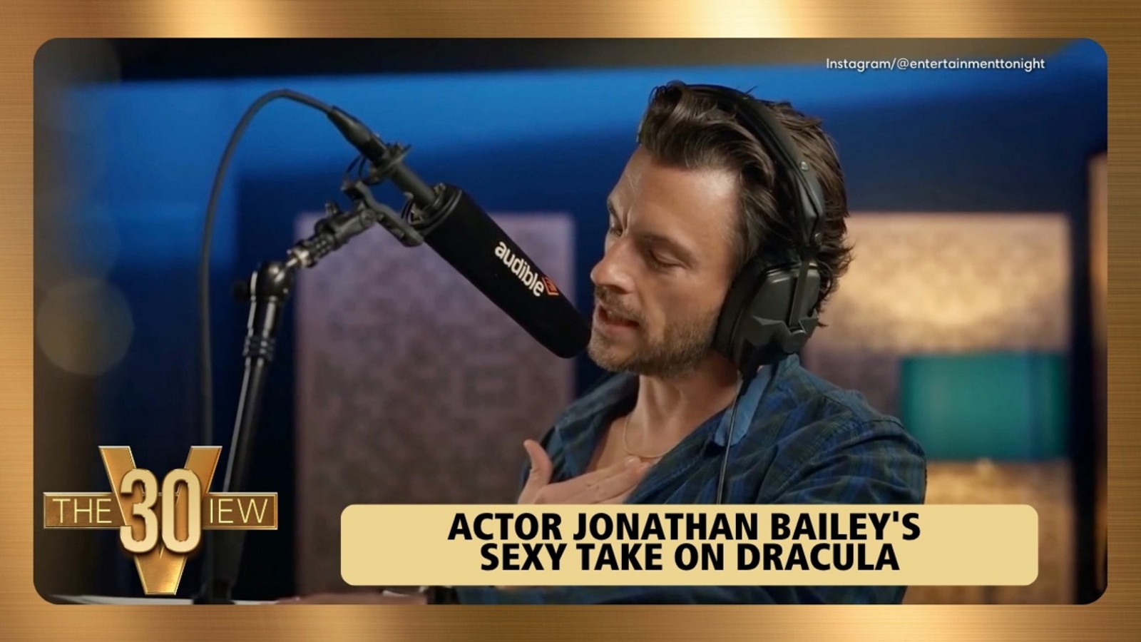 Jonathan Bailey Describes His Sensual Spin On DRACULA On THE VIEW