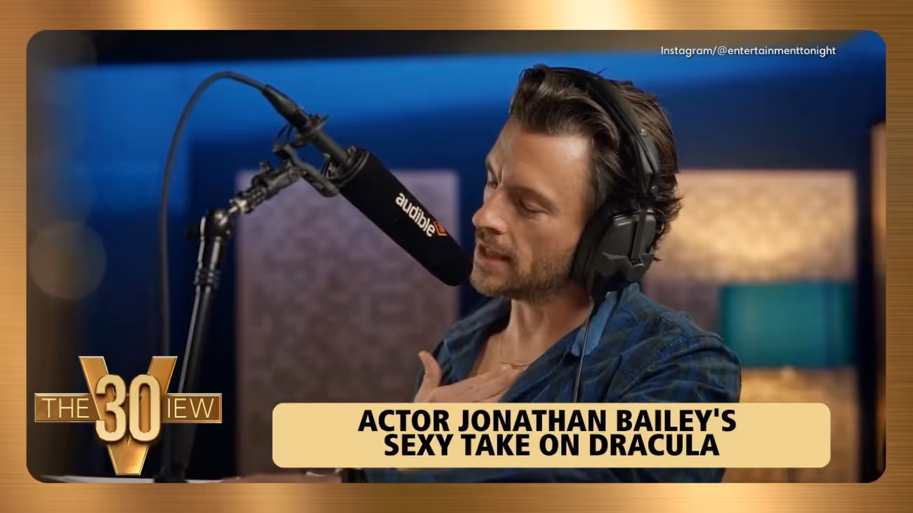 Jonathan Bailey Describes His Sensual Spin On DRACULA On THE VIEW Video