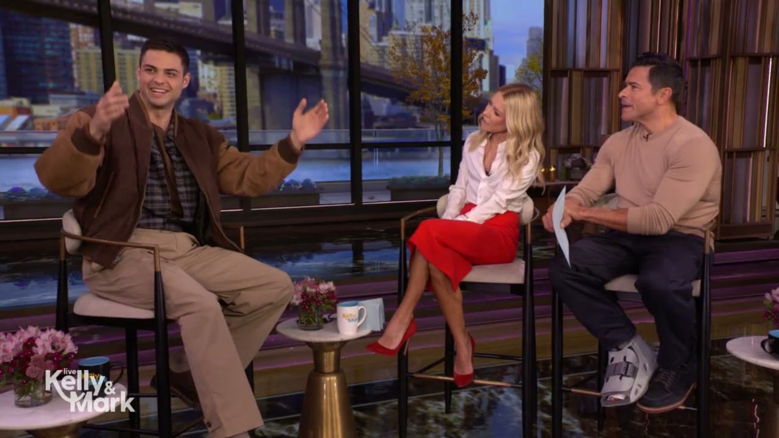 Noah Centineo Helped a Friend Move a Couch Mid Press Tour