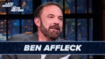 Ben Affleck on His 2004 Red Sox Win and Directing Fears