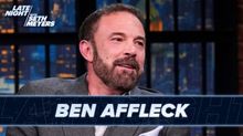 Ben Affleck on His 2004 Red Sox Win and Directing Fears