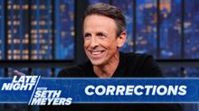 Seth Meyers Corrects Fani Willis Mispronunciation, Grassley Flub